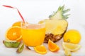 Tropic mix juice with Pineapple, Orange, lemon & kiwi