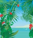Tropic sea Royalty Free Stock Photo