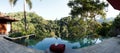 Tropic spa pool Royalty Free Stock Photo