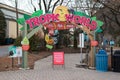 Tropic World Gorilla and Primate Exhibit at Brookfield Zoo Closed with a Sign Due to Covid-19 Variants