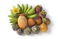 Tropical assorted fruit from Bali Royalty Free Stock Photo