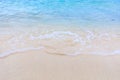 Tropical background with white sand beach Royalty Free Stock Photo