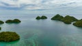 Tropical bay and islands. Philippines.