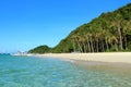A tropical beach Royalty Free Stock Photo