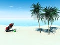 Tropical beach Royalty Free Stock Photo