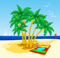 Tropical beach Royalty Free Stock Photo