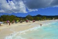 Tropical beach in Antigua, Caribbean