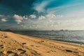 Tropical beach. Beautiful background