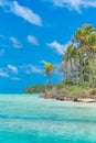 Tropical lagoon, in French Polynesia