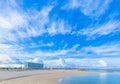 Tropical beach and blue sky of Okinawa