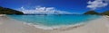 Tropical beach in British Virgin Island (BVI), Caribbean