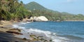 Tropical beach, Colombia Caribbean coast