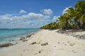 Tropical Beach, Dominican Republic. Royalty Free Stock Photo