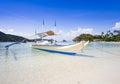 Tropical beach, El Nido, Palawan, Philippines Royalty Free Stock Photo