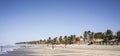 Tropical beach in Gambia, West Africa