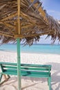 Tropical beach hut Royalty Free Stock Photo