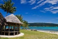 Tropical beach hut Royalty Free Stock Photo