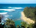 Tropical Beach in Kauai, Hawaii