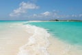 Tropical beach, los roques islands, venezuela