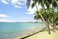 Tropical Beach - MaceiÃÂ³ beach in Alagoas Royalty Free Stock Photo