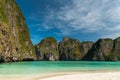 Tropical beach, Maya Bay, Phi Phi Islands, Thailand