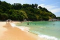 The tropical beach of Nai Harn. Phuket. Thailand