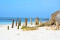 Tropical beach at Nungwi village, Zanzibar