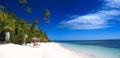 Tropical beach panorama