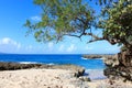 Tropical beach Playa Blanca in Baracoa, Cuba