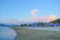 Tropical beach in Puerto Lopez