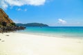 Tropical beach scenery, Andaman sea Royalty Free Stock Photo