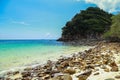 Tropical beach scenery, Andaman sea Royalty Free Stock Photo