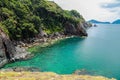 Tropical beach scenery, Andaman sea Royalty Free Stock Photo