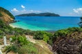 Tropical beach scenery, Andaman sea Royalty Free Stock Photo