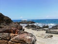 Tropical beach and sea scenery