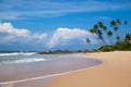 Tropical beach in Sri Lanka