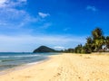 Tropical beach, Thung Wua Laen Royalty Free Stock Photo