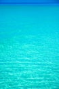 Tropical beach turquoise water texture Royalty Free Stock Photo