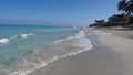 Tropical beach of Varadero in Cuba Royalty Free Stock Photo