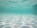 tropical blue ocean underwater background - luxury nature pattern Royalty Free Stock Photo