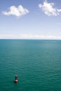 Tropical Blue Water with Buoy