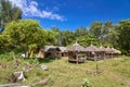 Tropical bungalow - traditional house which use natural material