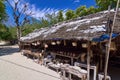 Tropical bungalow - traditional shop which use natural material