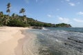 Tropical Caribbean beach, Bequia Royalty Free Stock Photo