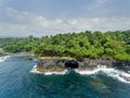 Tropical Coast in Central Africa Royalty Free Stock Photo