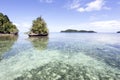 The tropical coast of Kadidiri island Royalty Free Stock Photo