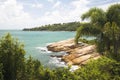 Tropical coastline Royalty Free Stock Photo