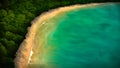 Tropical Coastline Digital Painting