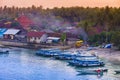 Tropical coastline of Nusa Penida island. Royalty Free Stock Photo