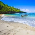 Tropical coastline of Nusa Penida island. Royalty Free Stock Photo